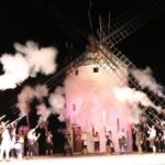 Una escena del 'Juramento del guerrillero' en homenaje a Francisco Sánchez 'Francisquete', en Camuñas (Toledo), en 2019