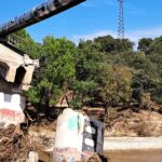 Puente sistema abastecimiento agua daños dana Picadas