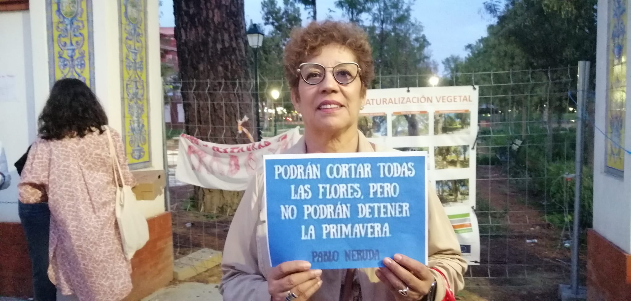 Una protesta ciudadana marca el primer día de las fiestas de Talavera de la Reina: "El Prado no sé pierde, el Prado se defiende"