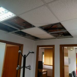 Denuncian goteras y humedades en el Juzgado de Primera Instancia de Talavera: "Ponen en riesgo la seguridad"