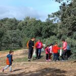 ARBA Reforesta Toledo recolecta hasta 60 kilos de bellotas en su última acción para reforestar Fuente del Moro