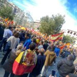 GALERÍA | Así han sido las concentraciones contra la amnistía y en la sede del PSOE en Toledo