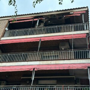 Fallece una mujer durante un incendio en su vivienda de la plaza República Dominicana de Toledo