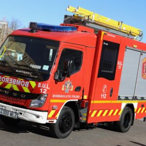 Nueva autobomba para las intervenciones de los bomberos en el Casco Histórico de Toledo