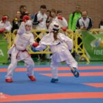 karate niña mujer deporte competicion liga