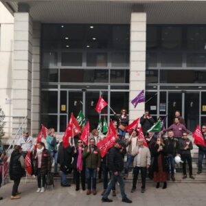 Agentes medioambientales se encierran en la sede toledana de la Dirección General de Función Pública