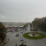 lluvia precipitaciones temporal tiempo paseo rosa movilidad coche