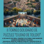 Cartel II Torneo Solidario de Puzzles Ciudad de Toledo