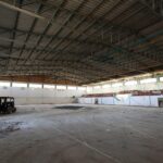 Comienza la retirada del amianto del pabellón de la Escuela de Gimnasia, cuyas obras concluirán en septiembre