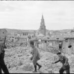 La entrada de las tropas franquistas en Toledo en 1936, en un documenta inédito de "gran nitidez"