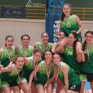 Las cadete del Club de Baloncesto CEI Toledo, campeonas de Castilla-La Mancha: “Es un orgullo”
