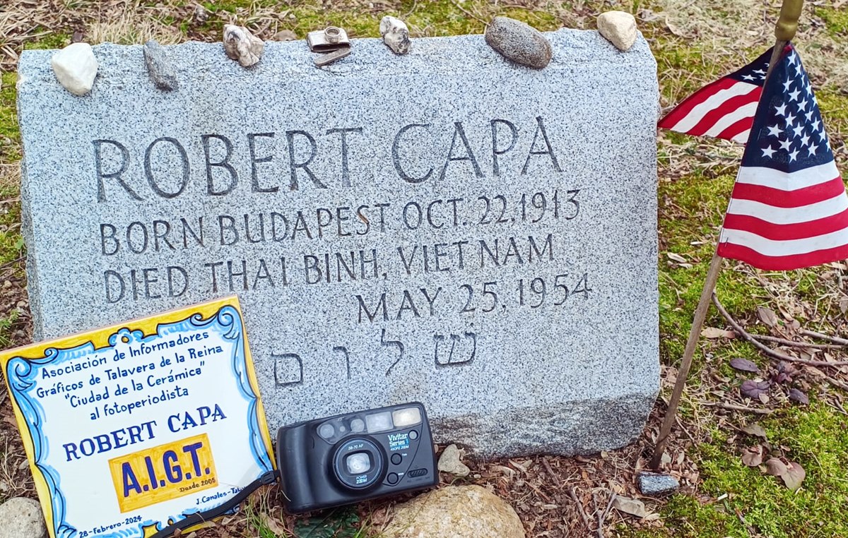 De Talavera a Nueva York para homenajear al fotoperiodista Robert Capa en el 70 aniversario de su muerte: “Sin imágenes no hay informativo"