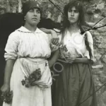 Dos jóvenes gitanas Foto Archivo Histórico Provincial de Toledo
