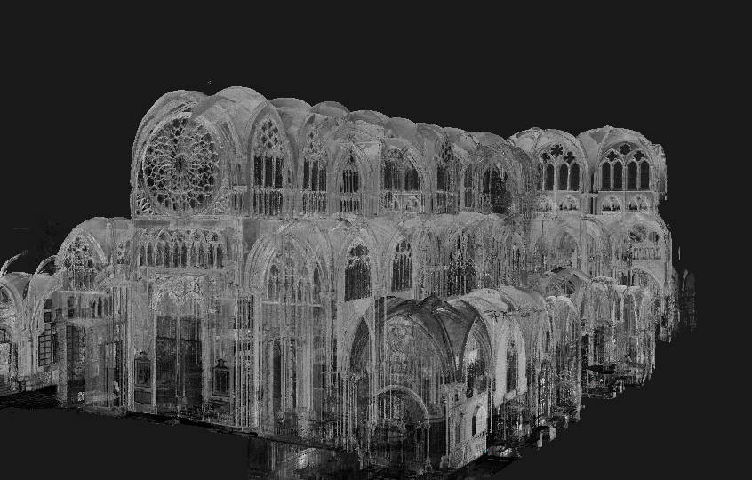 Escanean en 3D la Catedral de Toledo para hacer una réplica digital precisa del templo