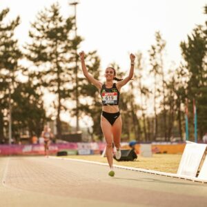 La atleta toledana Mariola Fernández, bronce en los 5 mil metros lisos del Campeonato de España sub23 