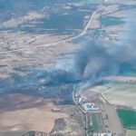 Incendios.- Controlado el incendio declarado en una zona agrícola de Talavera de la Reina