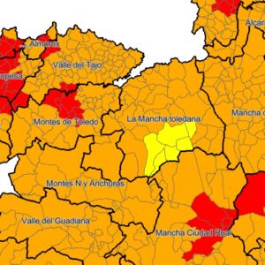 Toledo vive el pico de la segunda ola de calor con medio centenar de municipios en riesgo extremo de incendio