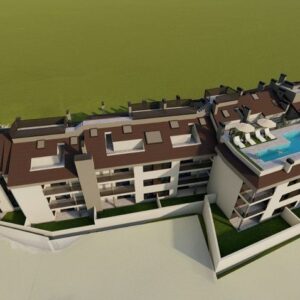 Comercializan una nueva promoción de 42 viviendas en la subida al Hospital Provincial, en Santa Bárbara