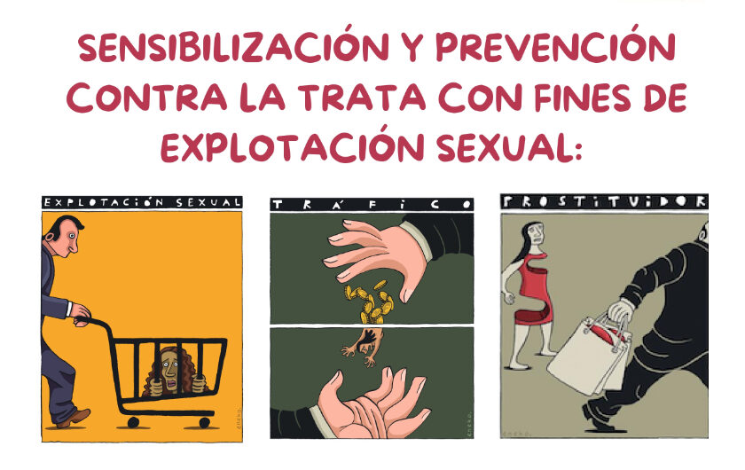 Prevenir y sensibilizar para frenar la trata y explotación con fines sexuales, en una jornada organizada por AIETI