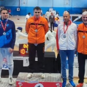 Cuatro medallas para Toledo en la Liga Master de Veteranos de Esgrima