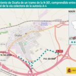 Transportes cede al Ayuntamiento de Ocaña un tramo de la N-301 y el ramal de la vía colectora de la A-4