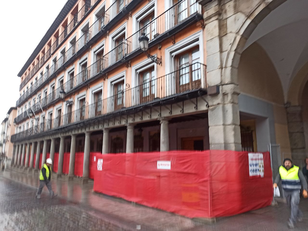 Las obras de la Delegación del Gobierno no acabarán antes del próximo Corpus: "Me dijeron que en julio de 2027. Ojalá"
