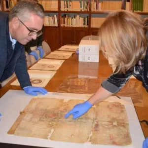 El manuscrito original más antiguo de un pueblo de Sevilla, del siglo XIV, estaba en Toledo