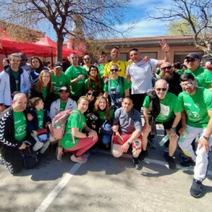 Internos del Centro Penitenciario Ocaña I participan en una carrera solidaria contra el cáncer en Toledo