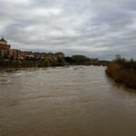 Sigue bajando el caudal del río Tajo en Talavera, pero el alcalde mantiene el mensaje de "prudencia"