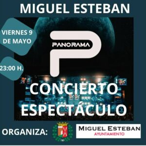Miguel Esteban acogerá un espectáculo de la Orquesta Panorama el próximo 9 de mayo