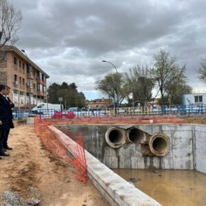 La obra para evitar inundaciones en Azucaica prevé también canalizar el arroyo fuera del barrio