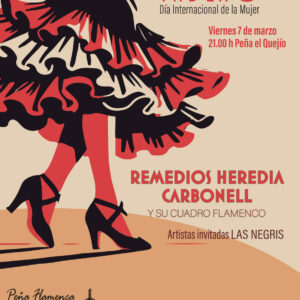 La reconocida bailaora Remedios Heredia abre la programación de primavera de la Peña Cultural El Quejío