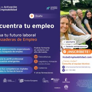 La 'Lanzadera de Empleo Nómada' de Ocaña abre su inscripción hasta el próximo 16 de junio