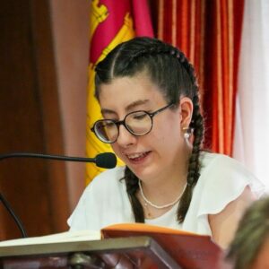 Celia Castellanos, una joven de Pantoja con diversidad funcional, es la nueva concejala de Deportes e Inclusión Social