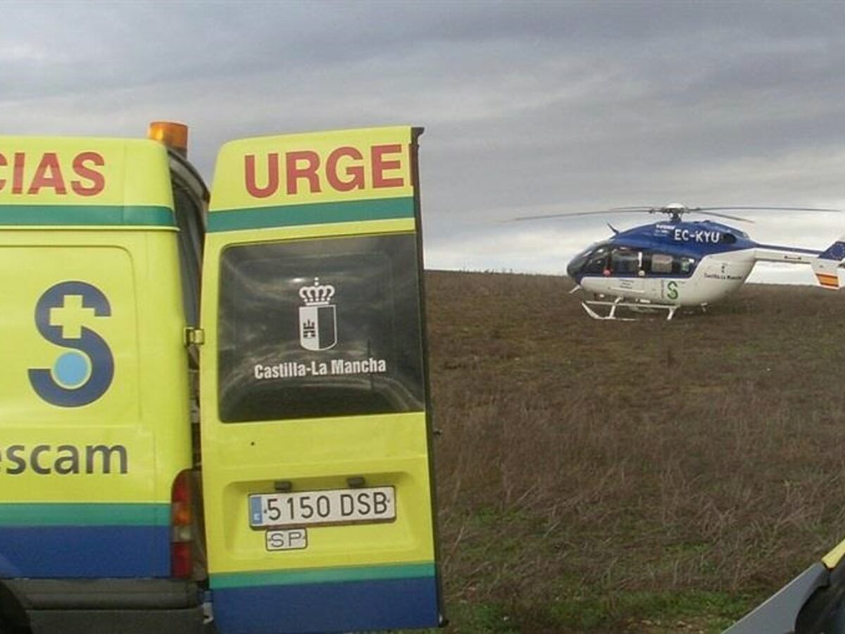 Un trabajador resulta herido tras golpearle una empacadora en Domingo Pérez