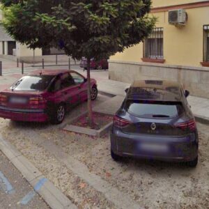 Setenta plazas de zona azul de la calle Talavera pasarán a ser verdes para residentes