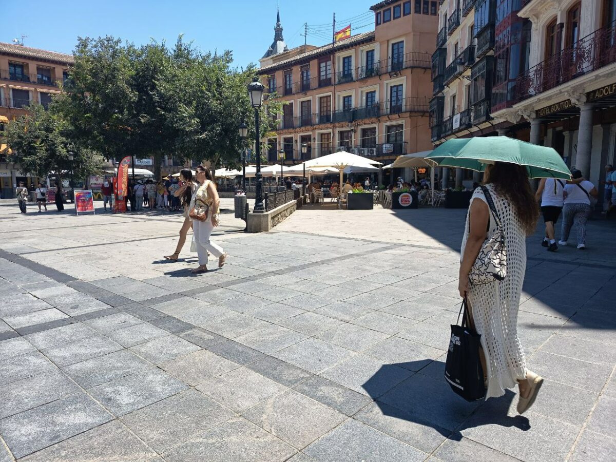 El calor pone este martes en aviso amarillo a la provincia Toledo