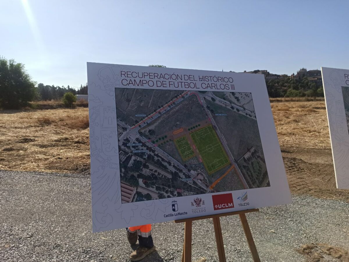 Inyección de 244.000 euros más para el campo de fútbol Carlos III, una tercera parte de su presupuesto inicial