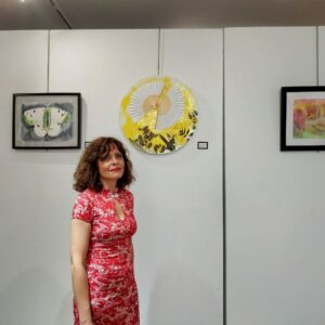 'Mariposas y prosodia', una alegoría a la mujer y a la palabra en la Escuela de Arte de Toledo