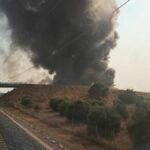 Incendio en Yeles