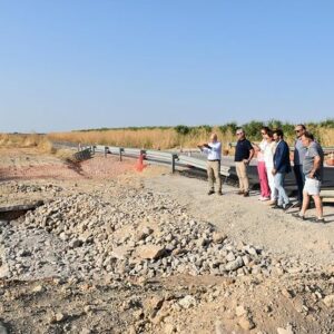 Avanzan las obras de las carreteras de la comarca de la Sagra afectadas por la DANA