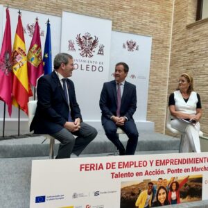 Toledo celebra la Feria de Empleo y Emprendimiento Joven: "Tenemos la obligación de trabajar para la juventud"