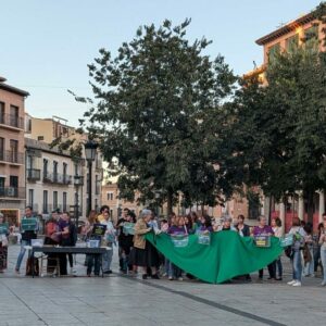 Un colectivo estudiantil planta cara a un evento antiabortista en Toledo: "Es un derecho fundamental"