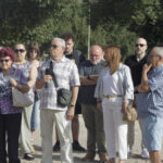Miembros de IU junto a los representantes de las asociaciones encargadas de la lectura del manifiesto (2)
