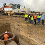 Olías del Rey avanza en la mejora de su red de saneamiento con las obras del nuevo colector del camino del Híjar Visita colectores Híjar_2