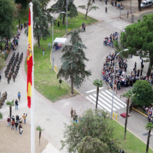 Talavera inaugura una bandera de España de 30 metros y la Junta recrimina al Ayuntamiento no invitarle al acto
