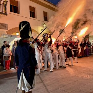 Villacañas recrea la 'batalla de los silos' contra la invasión francesa en el siglo XIX