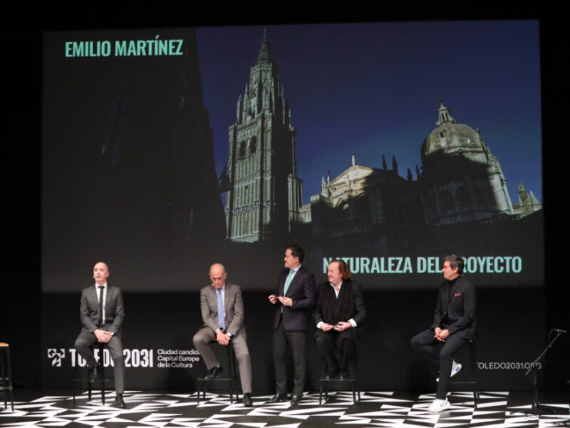 Toledo defiende este jueves en el Ministerio su proyecto estratégico para ser Capital Europea de la Cultura 2031