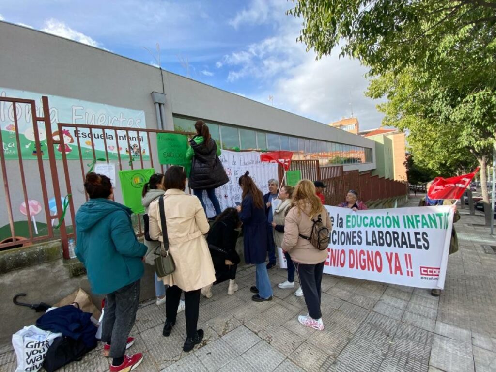 Las escuelas infantiles municipales de Toledo reclaman información sobre la continuidad del servicio el próximo curso