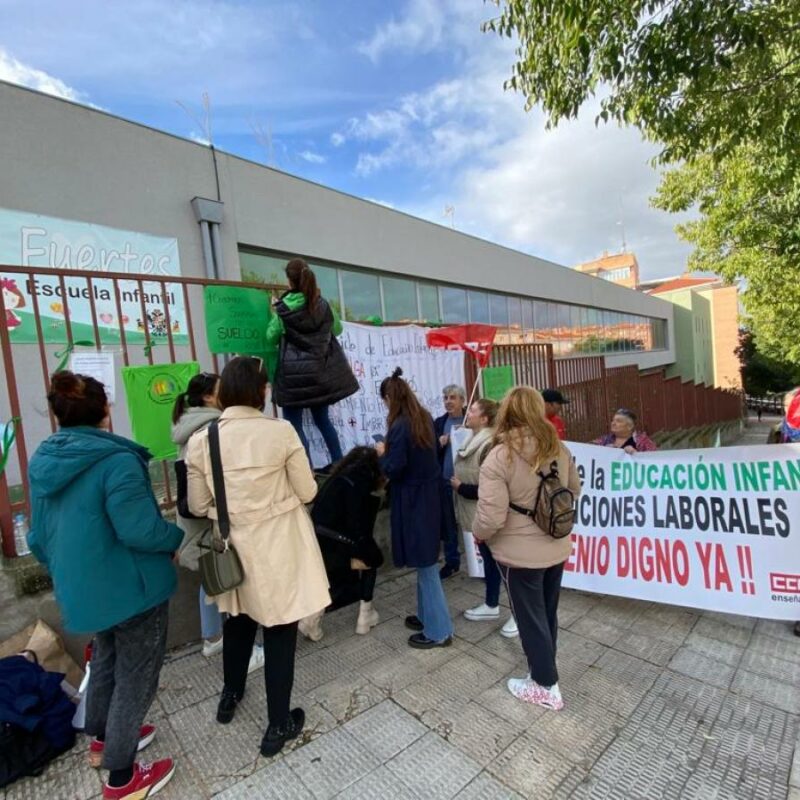 Las escuelas infantiles municipales de Toledo reclaman información sobre la continuidad del servicio el próximo curso